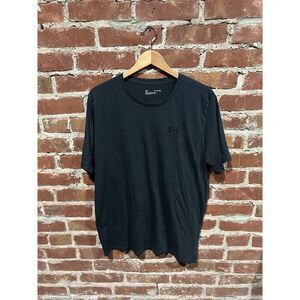 Under Armour Mens Black Short Sleeve Athletic T-shirt Size XL